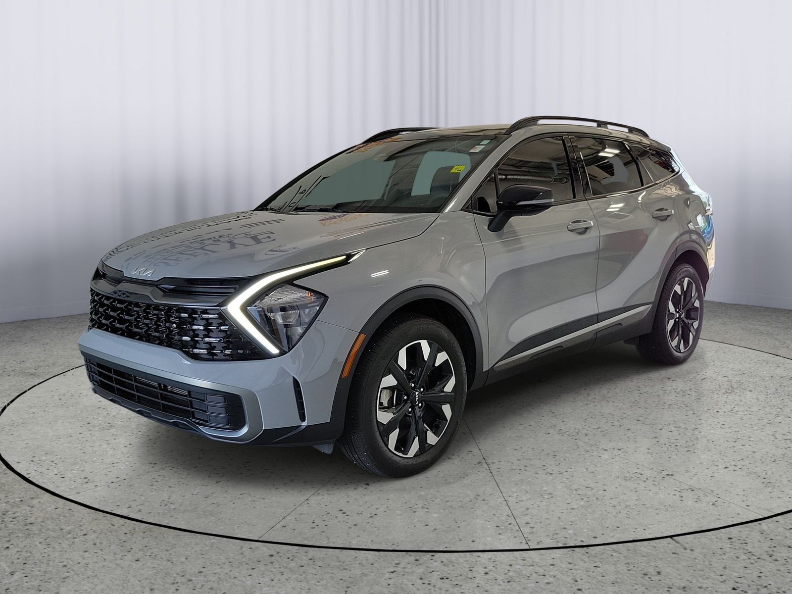 Certified Used 2023 Gray Kia X-Line image 4