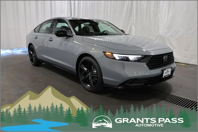 New 2026 Urban Gray Pearl Honda Sport-L Hybrid image 1