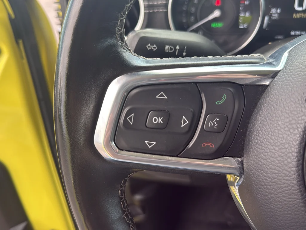Certified Used 2023 Yellow Jeep Sahara 4xe image 15
