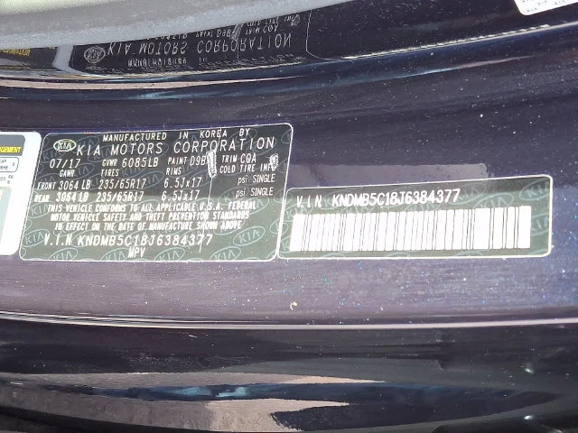 Used 2018 Blue Kia LX image 28