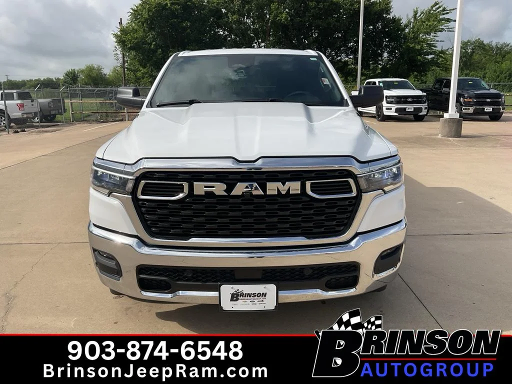 Used 2025 Bright White Clearcoat Ram Lone Star image 2