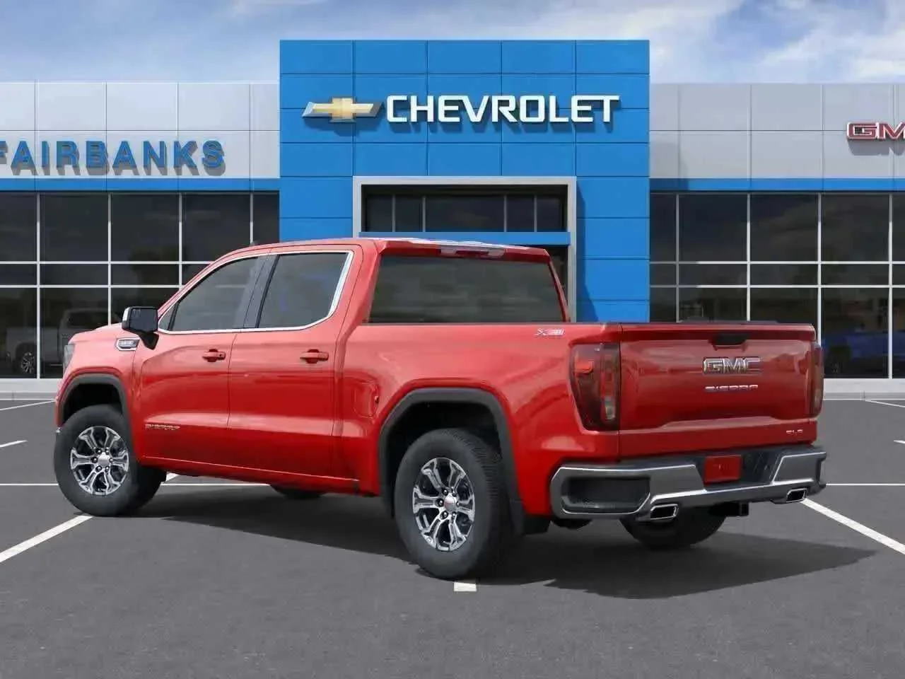 New 2026 Cardinal Red GMC SLE image 3