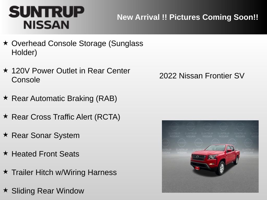 Used 2022 Red Nissan SV image 23