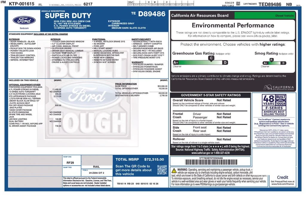 Certified Used 2026 Gray Ford XL image 6