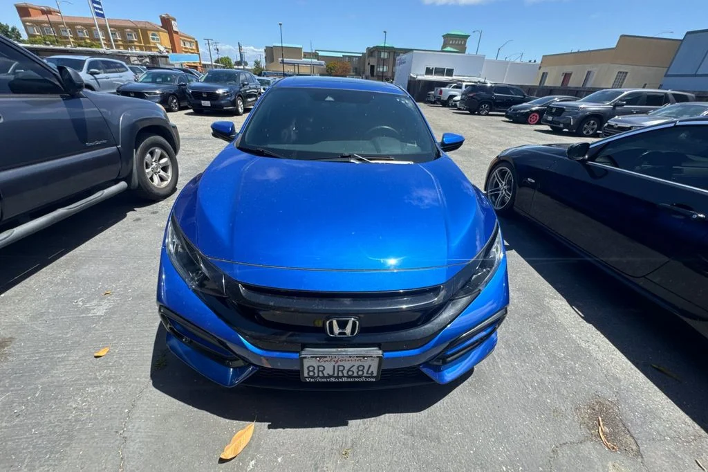 Certified Used 2020 Aegean Blue Metallic Honda EX image 3