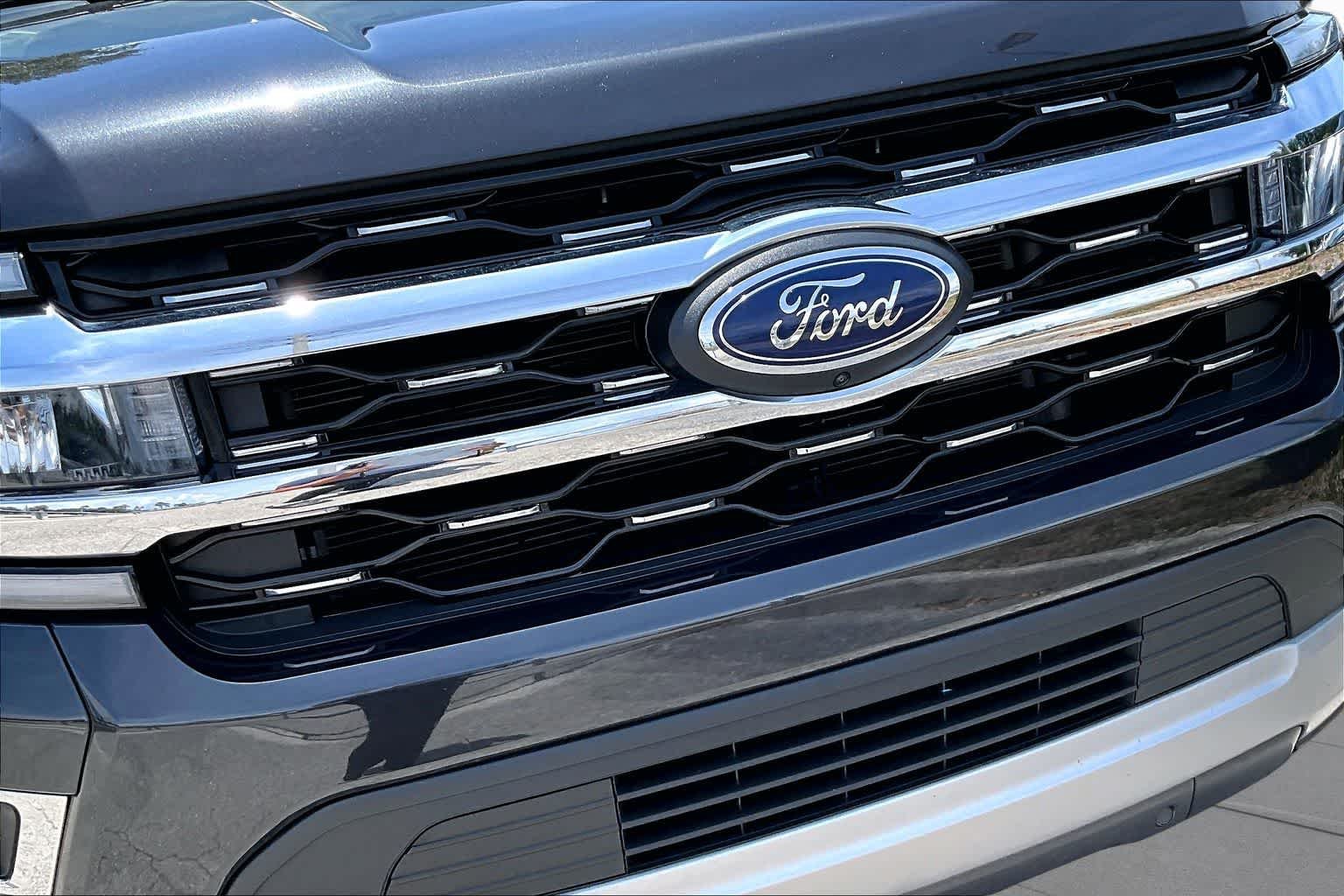 Used 2024 Dark Matter Gray Metallic Ford Limited image 45