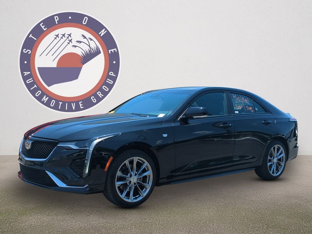 Used 2021 Black Cadillac Sport image 1