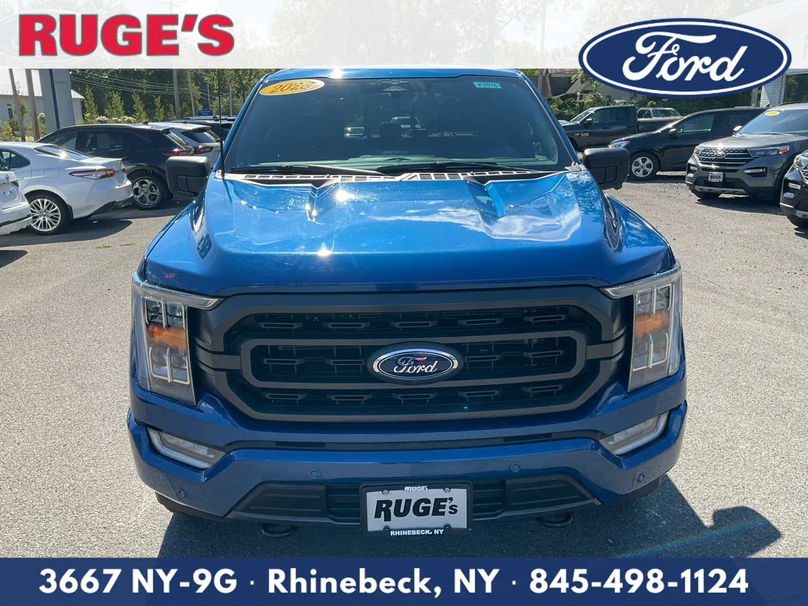 Certified Used 2023 Atlas Blue Ford XLT image 8