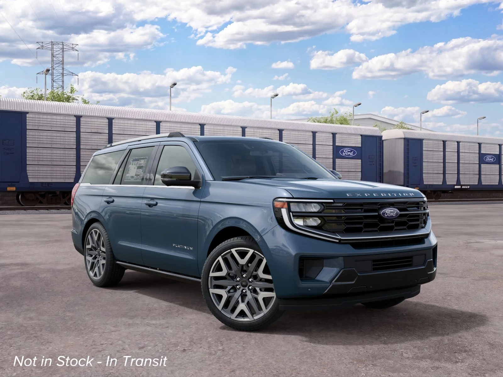 New 2027 Nocturnal Blue Metallic Ford Platinum image 4