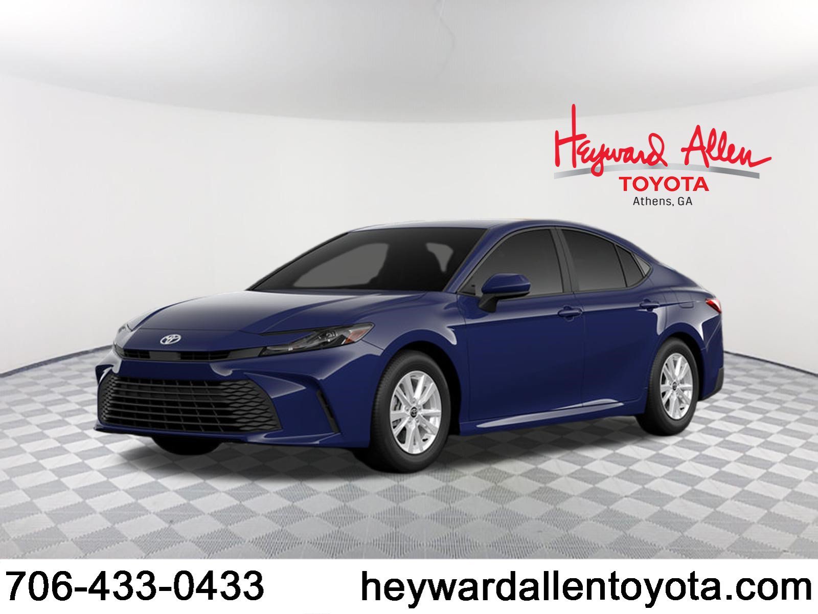New 2026 Reservoir Blue Toyota LE image 1