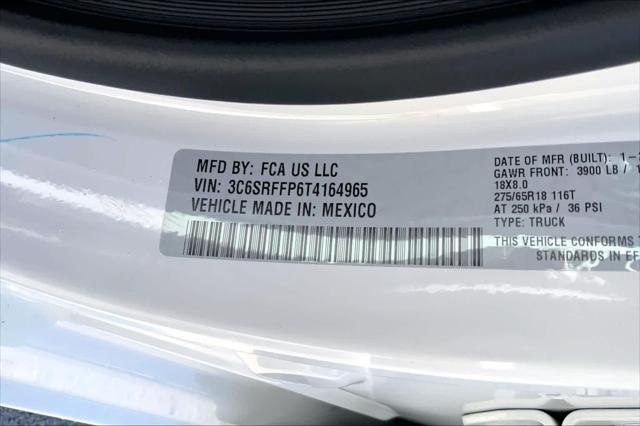 New 2026 Bright White Clear-Coat Exterior Paint RAM BIG HORN image 18
