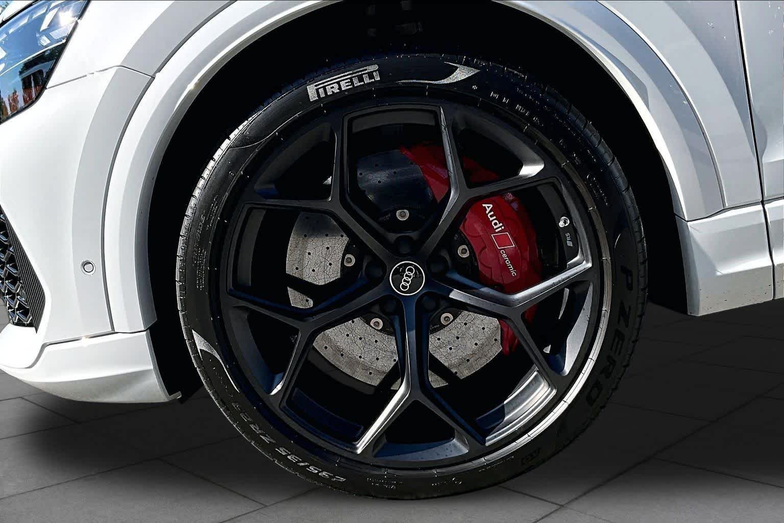 Used 2025 Mythos Black Metallic Audi performance image 11