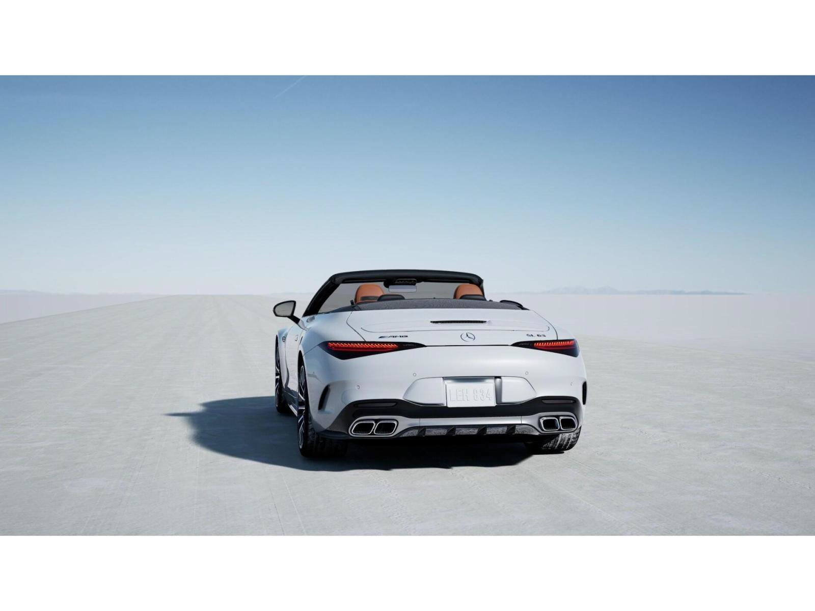 New 2026 MANUFAKTUR Moonlight White Metallic Mercedes-Benz SL 63 AMG® image 26