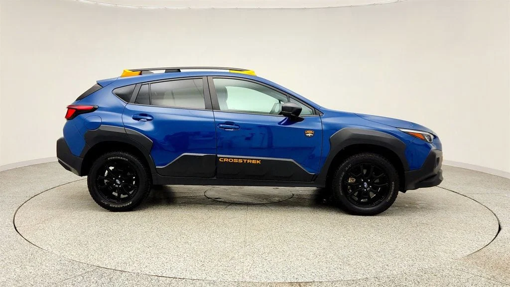 Used 2024 Geyser Blue Pearl Subaru Wilderness AWD w/ Mirror Package image 4