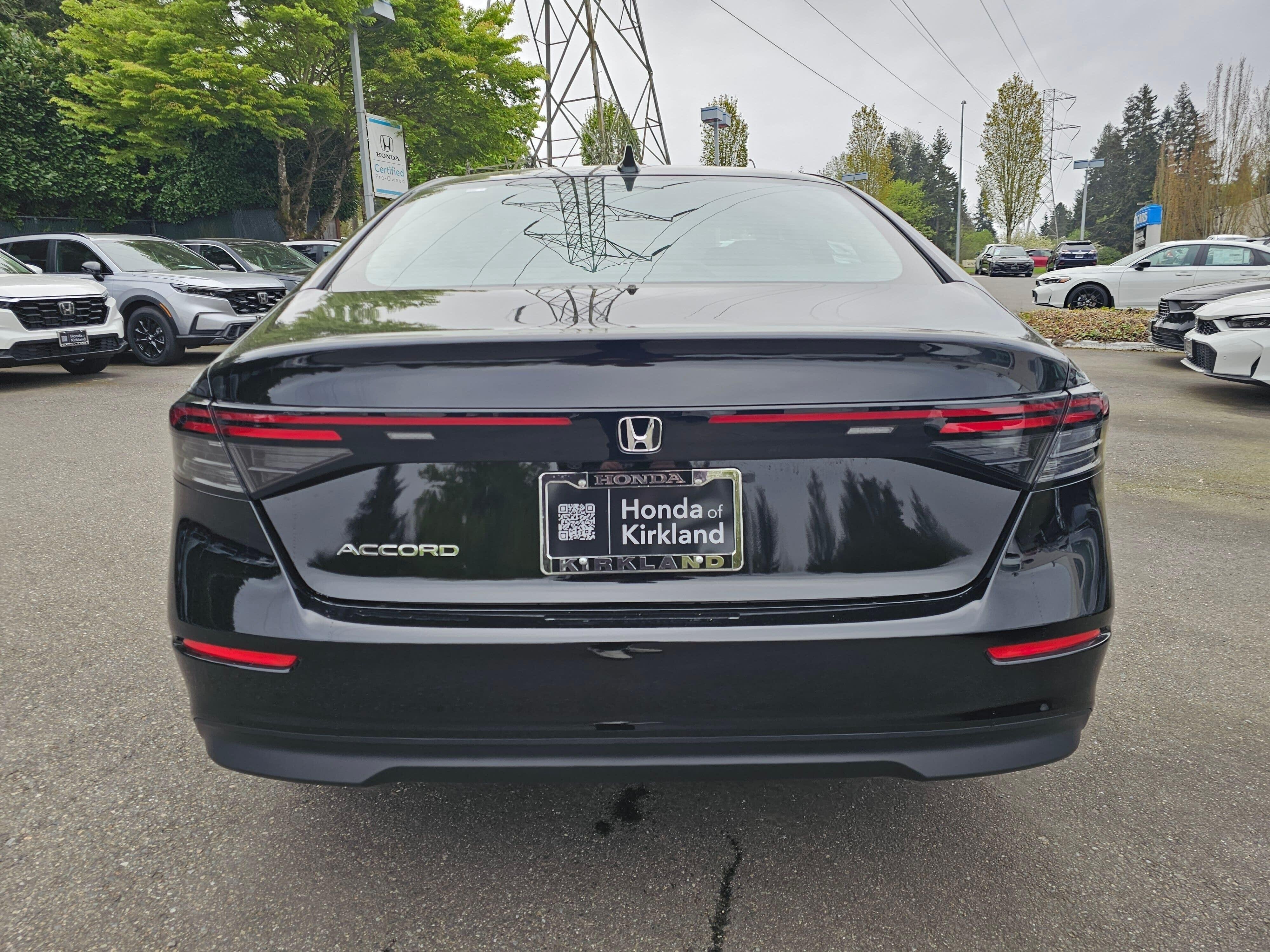 New 2026 Crystal Black Pearl Honda LX image 6