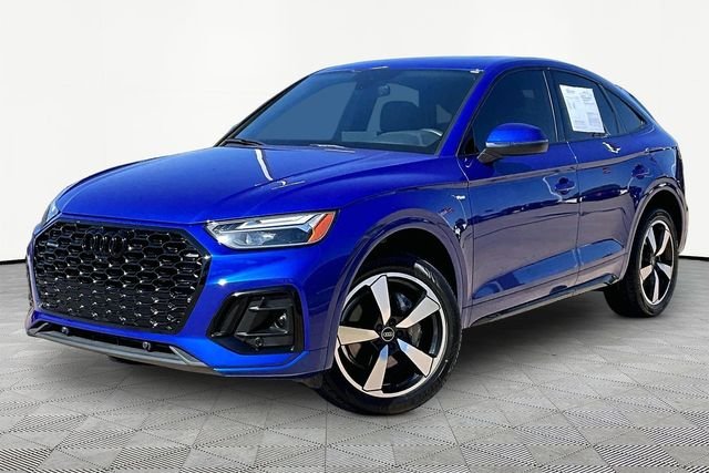 Used 2023 Blue Audi 45 S line Premium Plus image 1