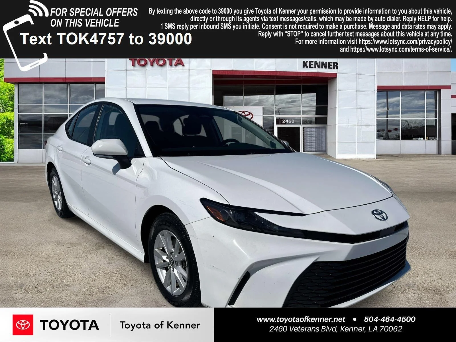 Used 2025 Ice Cap Toyota LE image 1