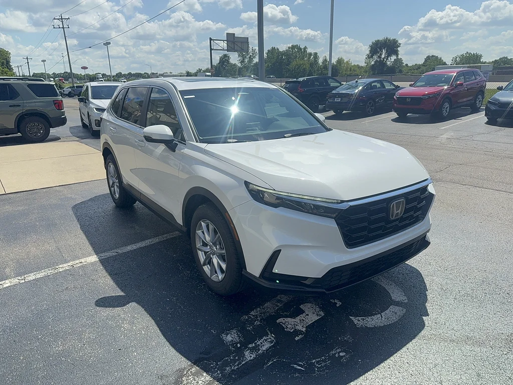 New 2026 Platinum White Pearl Honda EX image 3
