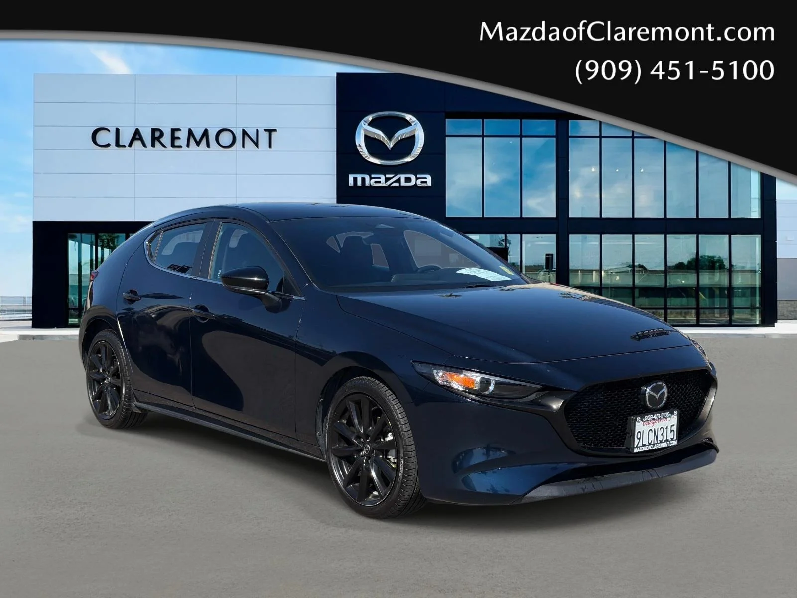 Used 2024 Deep Crystal Blue Mica Mazda 2.5 S Select Sport Auto FWD image 1
