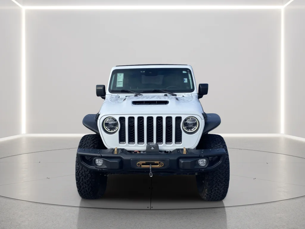 Used 2021 Bright White Clearcoat Jeep Unlimited Rubicon 392 image 2