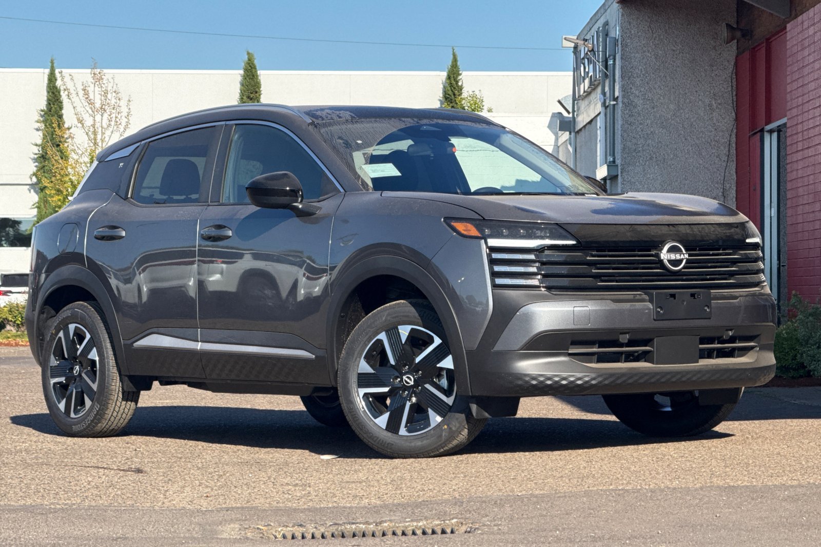 New 2026 Gun Metallic Nissan SV image 2