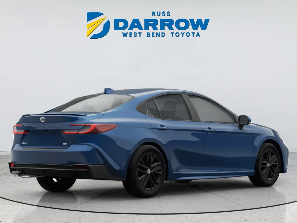 Used 2025 Blue Toyota LE image 3