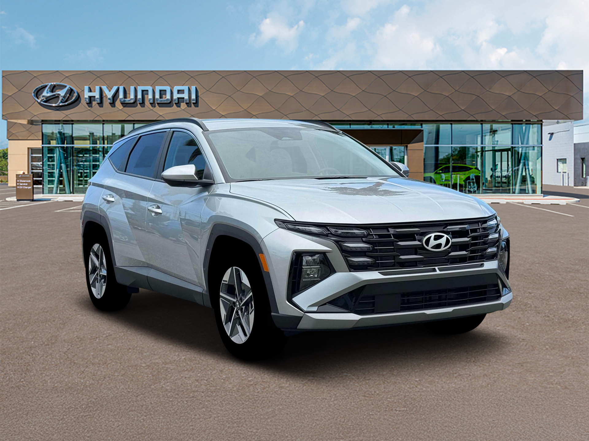 New 2026 Shimmering Silver Hyundai SEL FWD image 11