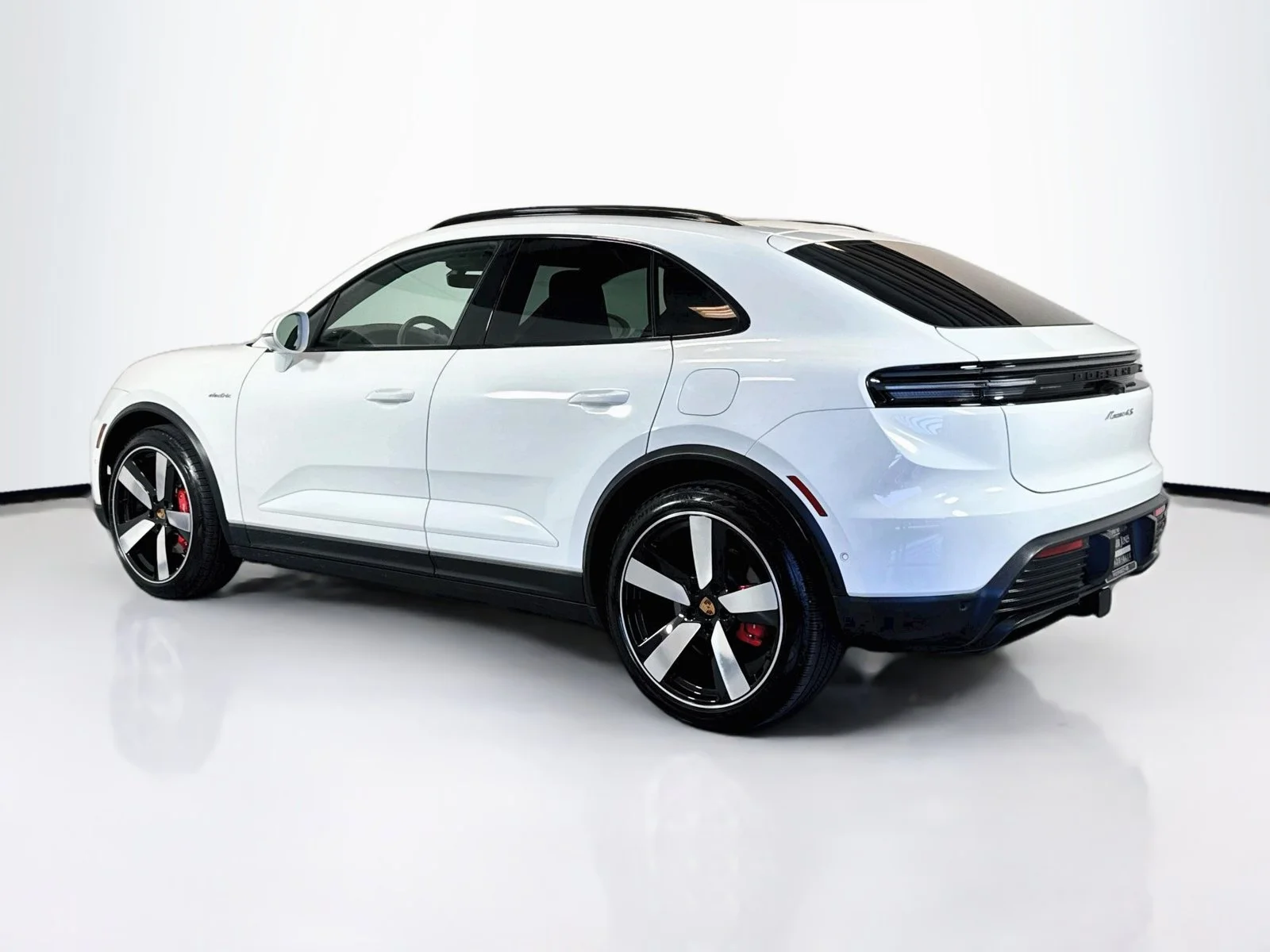 Used 2025 White Porsche Electric 4S image 3