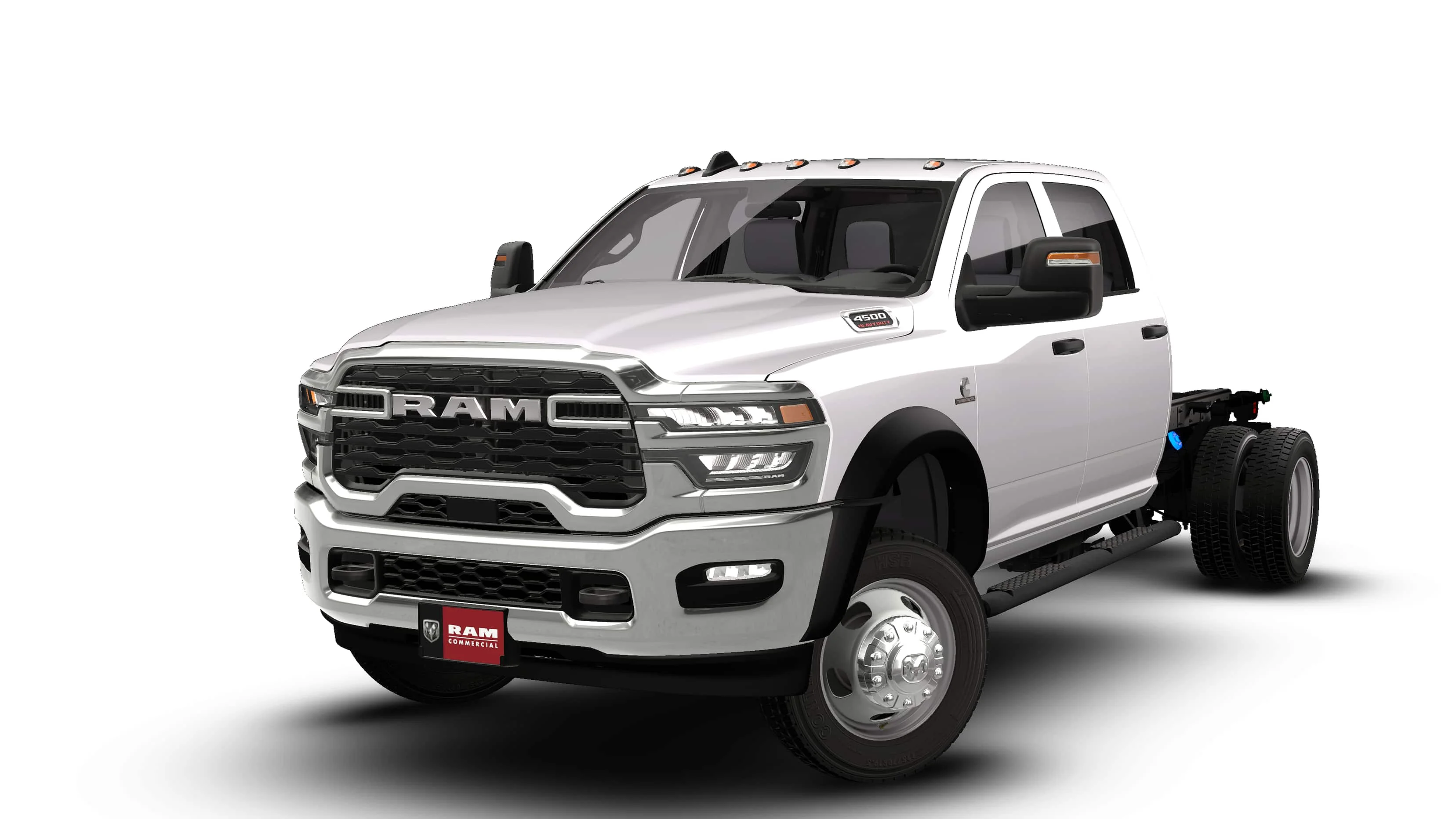 New 2027 Bright White Clear-Coat Paint RAM TRADESMAN image 1