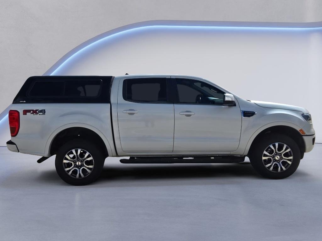 Used 2019 White Platinum Tri-Coat Ford LARIAT image 7