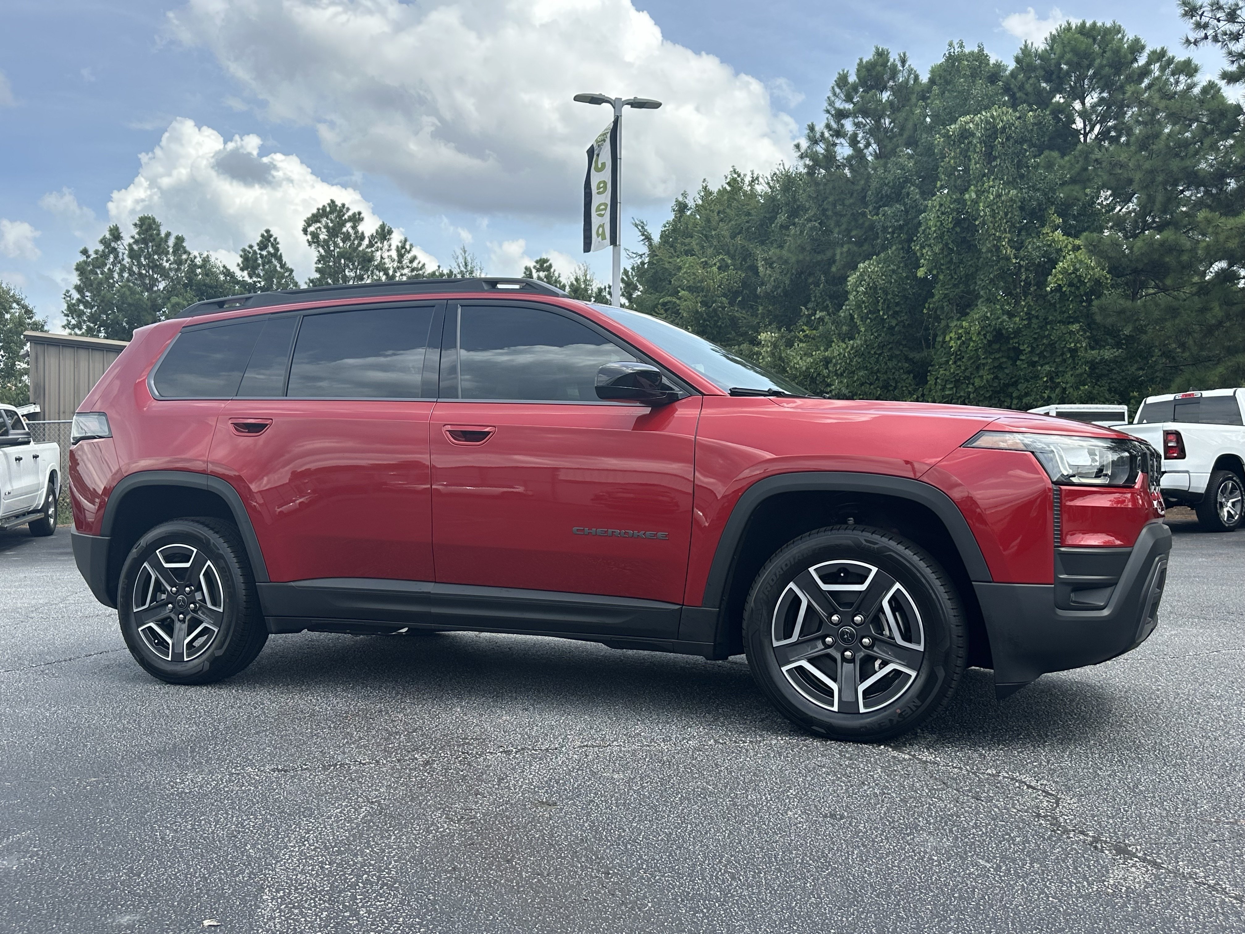New 2026 Red Hot Pearlcoat Jeep Laredo image 2