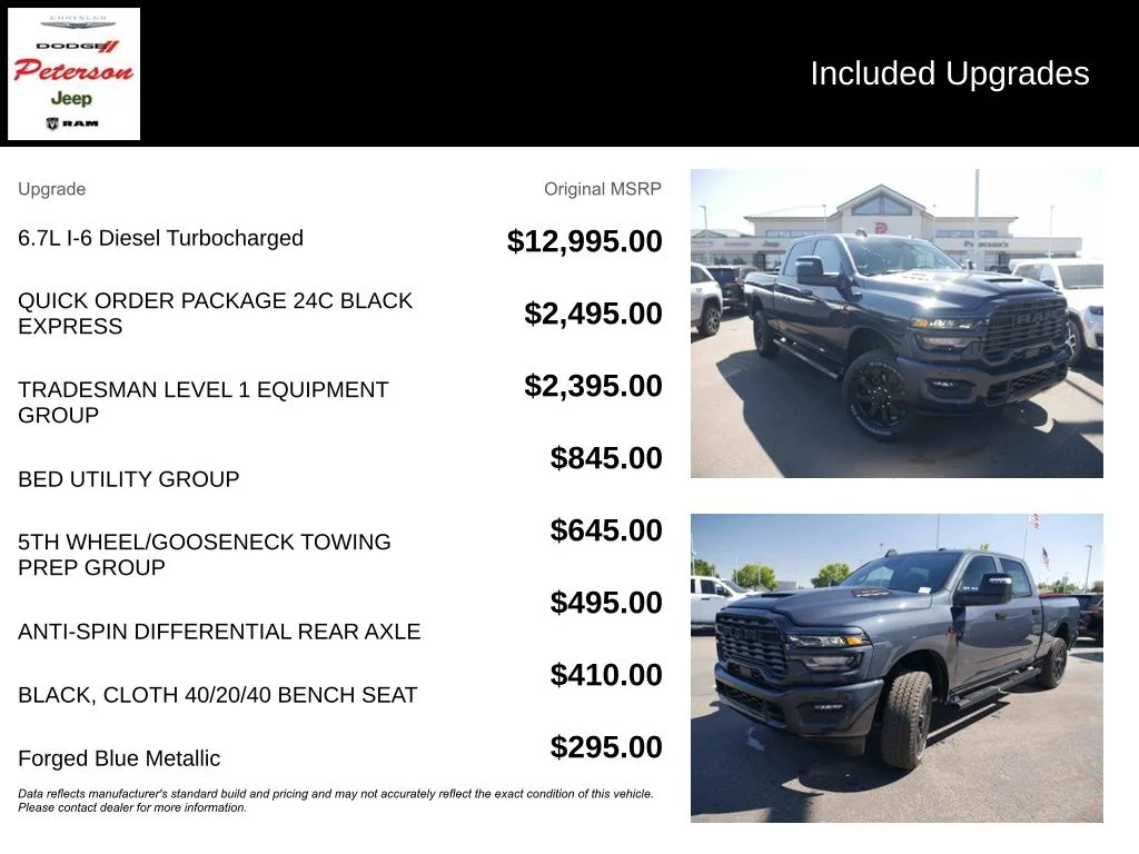 New 2026 Blue Ram Tradesman image 13