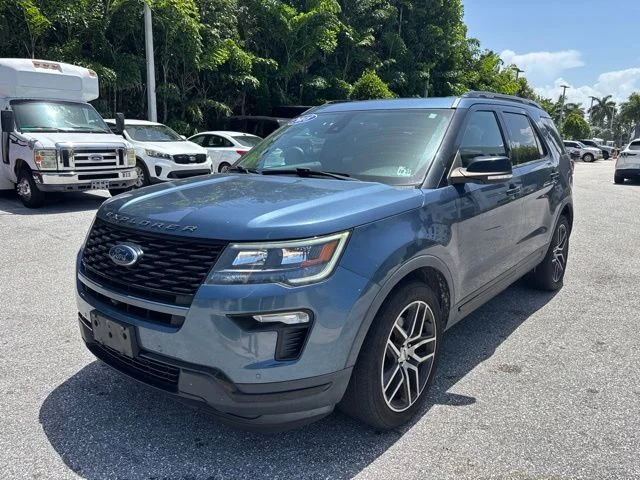 Used 2018 Blue Metallic Ford Sport image 11