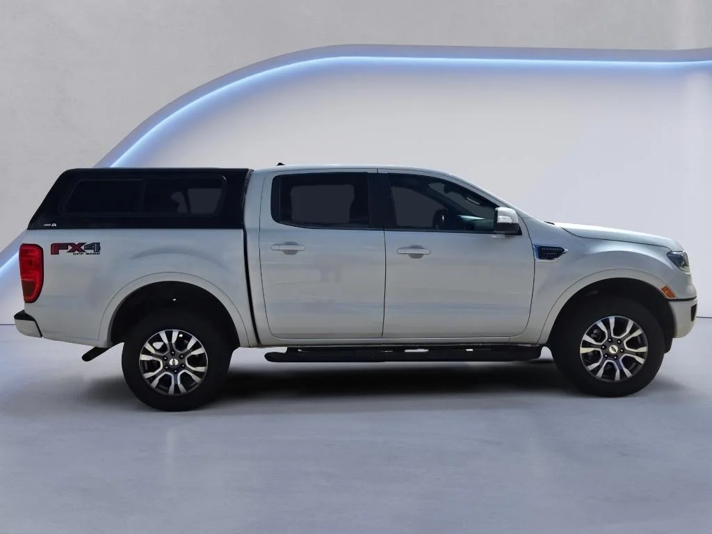 Used 2019 White Platinum Tri-Coat Ford LARIAT image 7