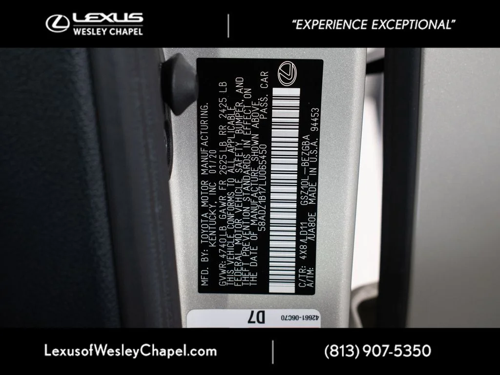 Used 2020 Beige Lexus 350 image 25