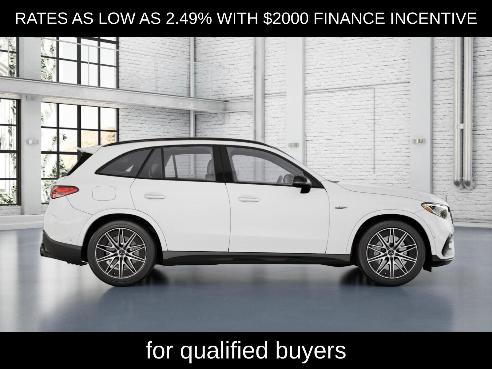 New 2026 Polar White Mercedes-Benz GLC 43 AMG® image 16