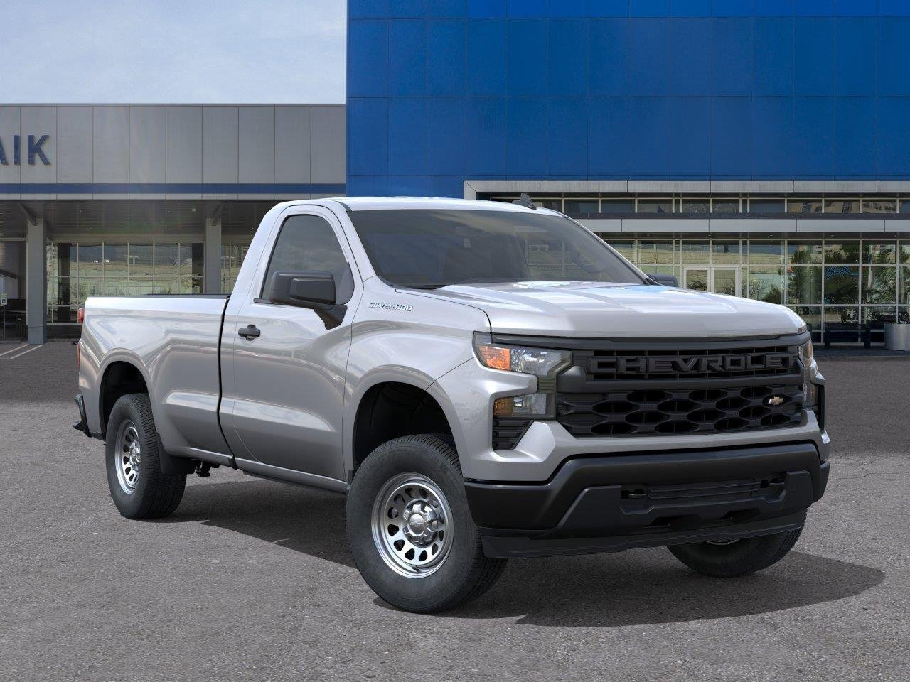 New 2026 Sterling Gray Metallic Chevrolet WT image 7