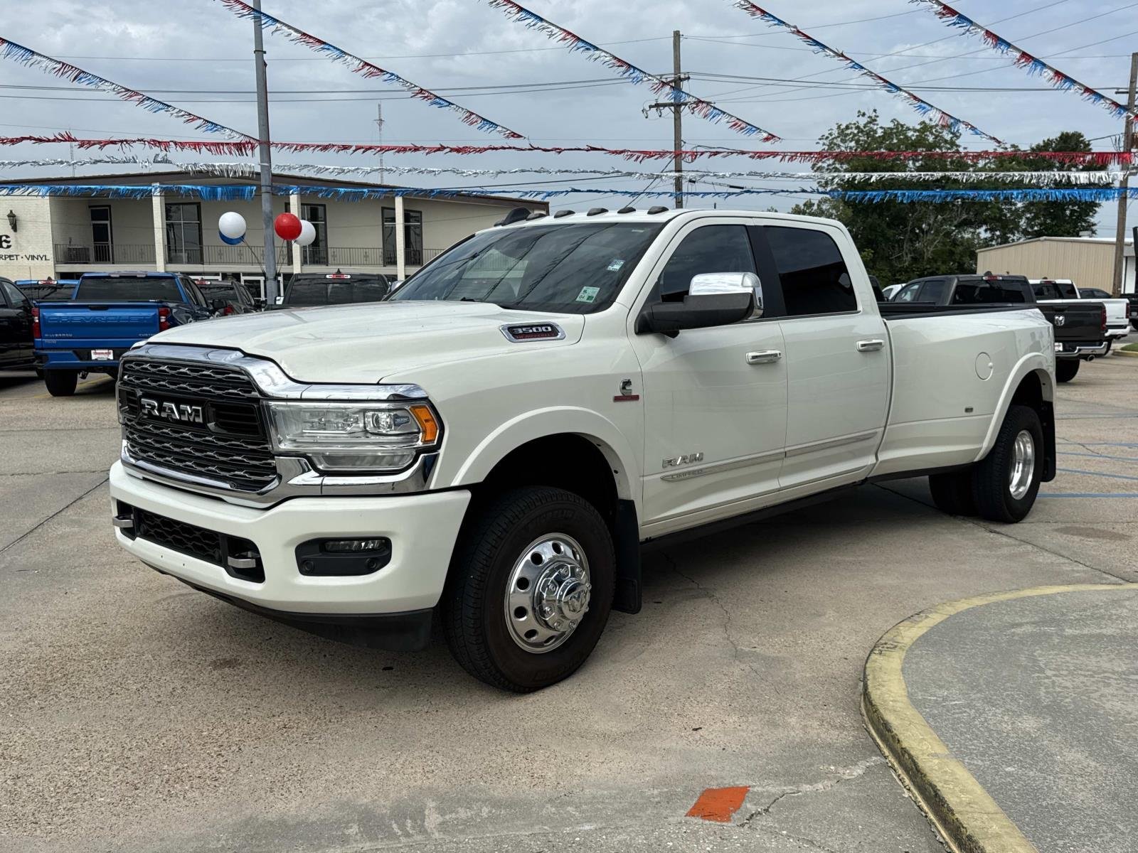 Used 2019 Pearl White Ram Limited image 3