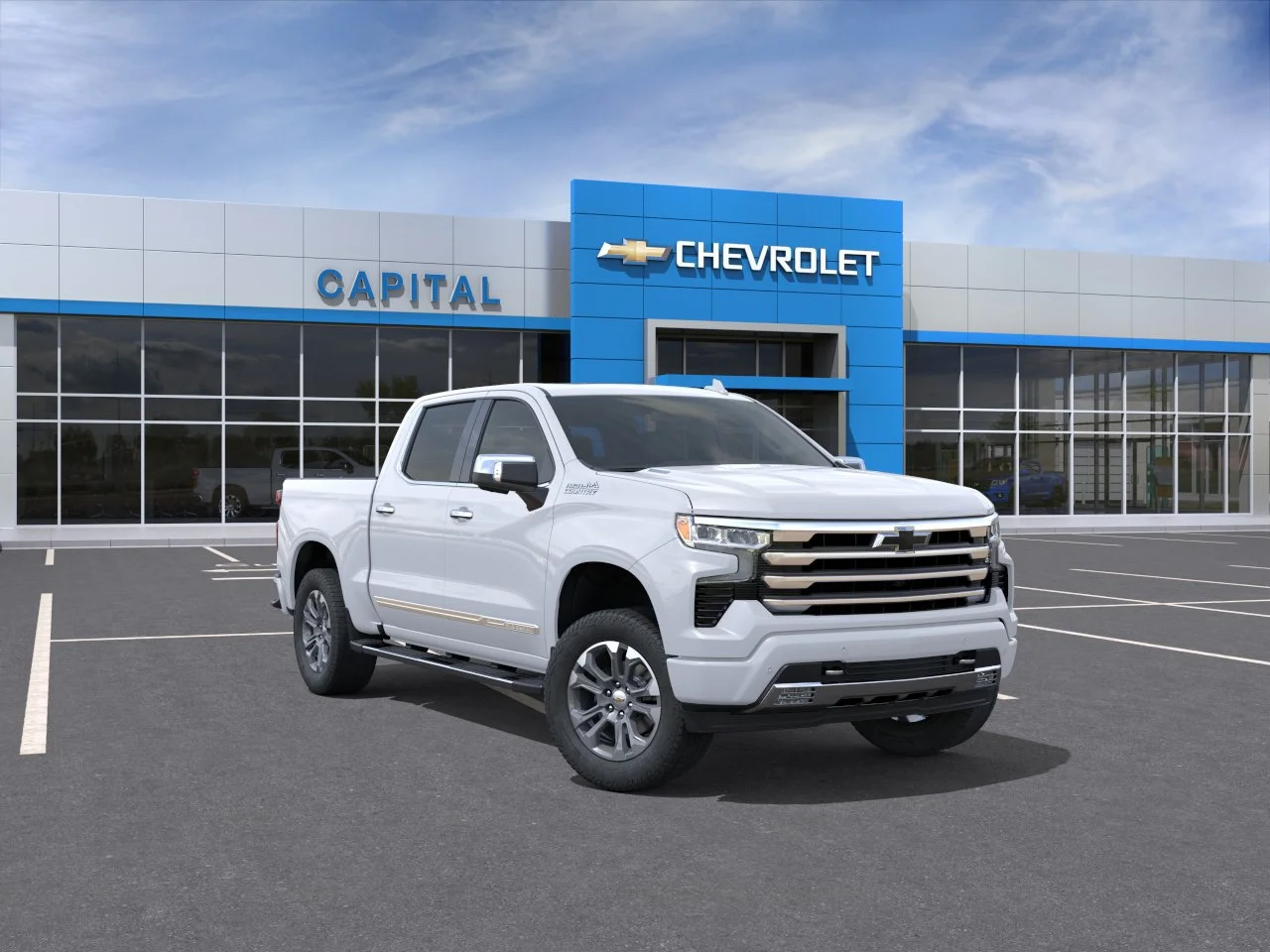 New 2026 Polar White Tricoat Chevrolet High Country image 2