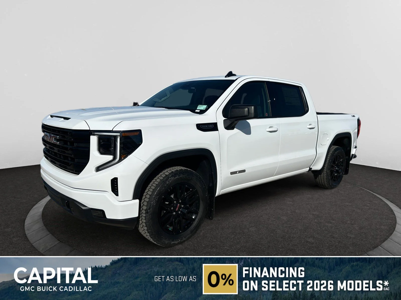 New 2026 Summit White GMC Elevation image 1