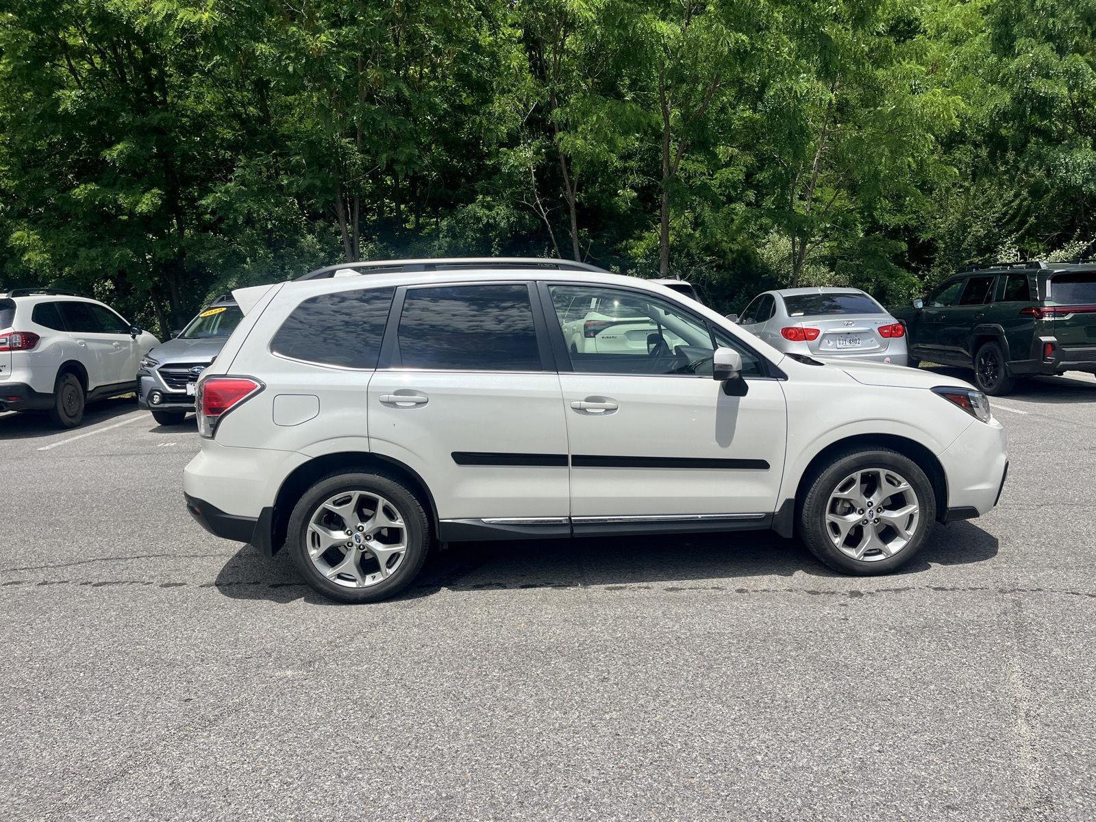 Used 2018 Crystal White Pearl Subaru Touring image 11