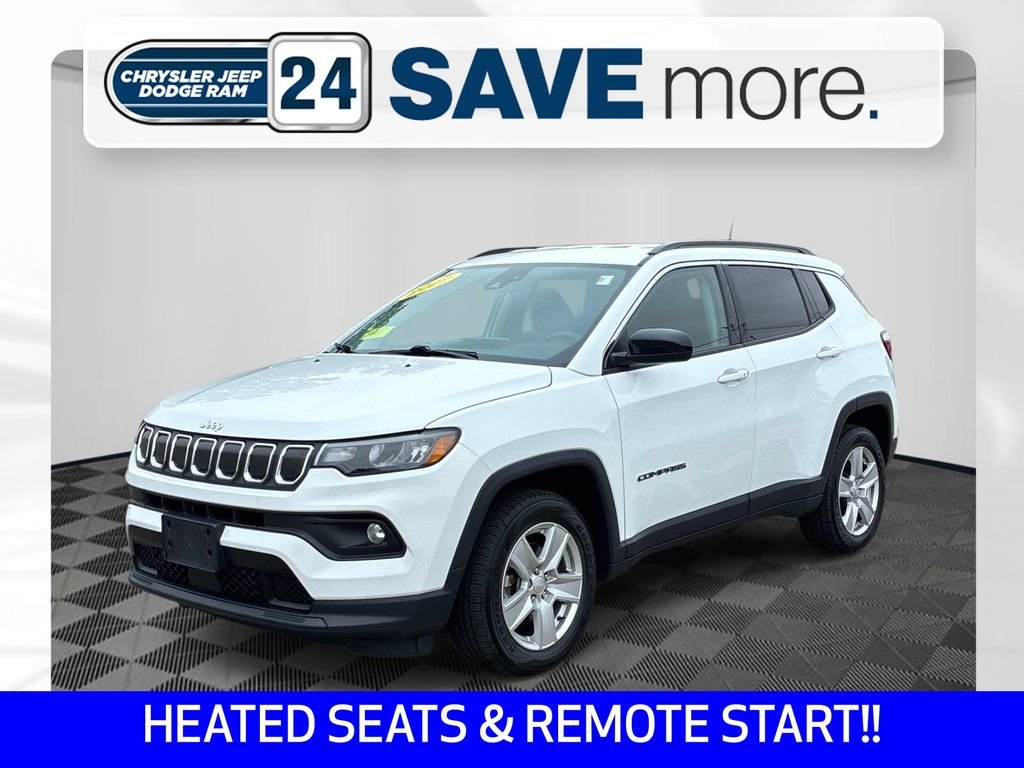 Used 2022 White Jeep Latitude image 1