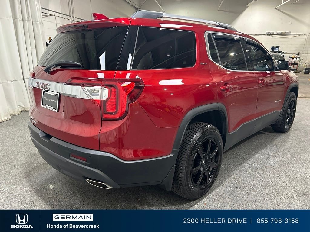 Used 2021 Cayenne Red Tintcoat GMC SLT image 8