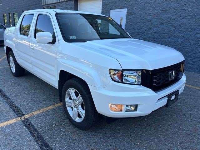 Taffeta White 2014 Honda Ridgeline Pickup Truck Four-Wheel Drive
