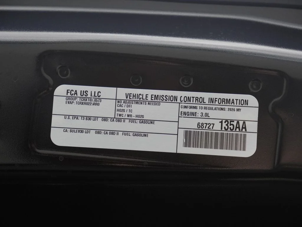 New 2026 Diamond Black Crystal Pearl-Coat Exterior Paint RAM RHO image 37