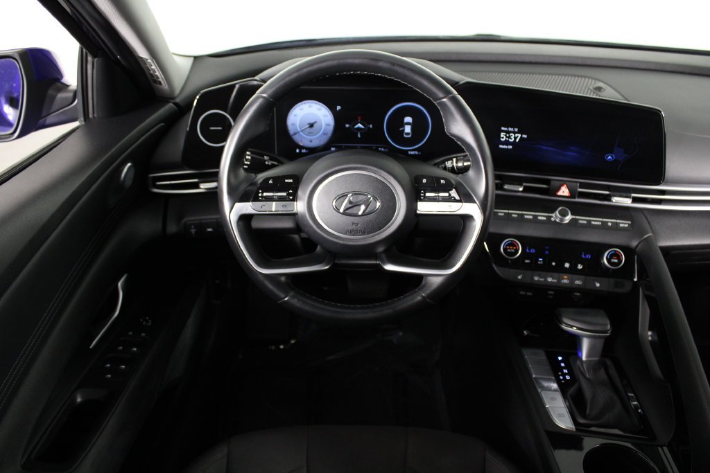 Certified Used 2023 Blue Hyundai SEL image 8