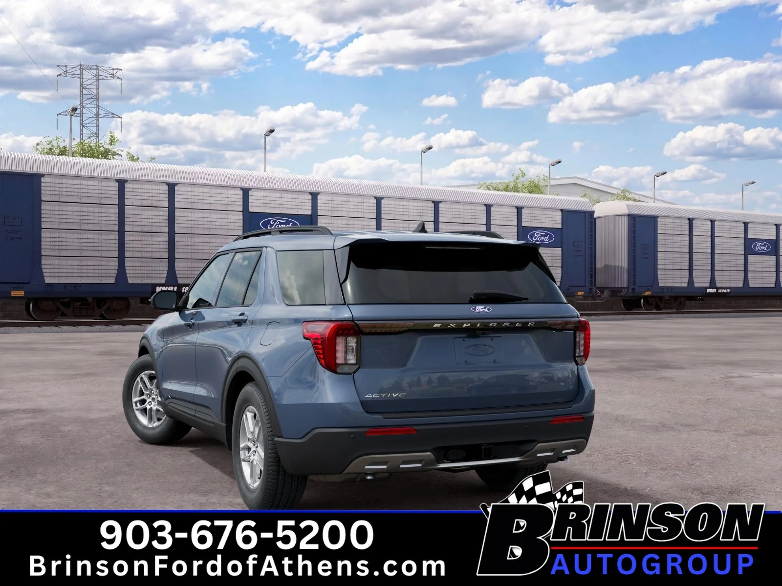 New 2027 Vapor Blue Metallic Ford Active image 8