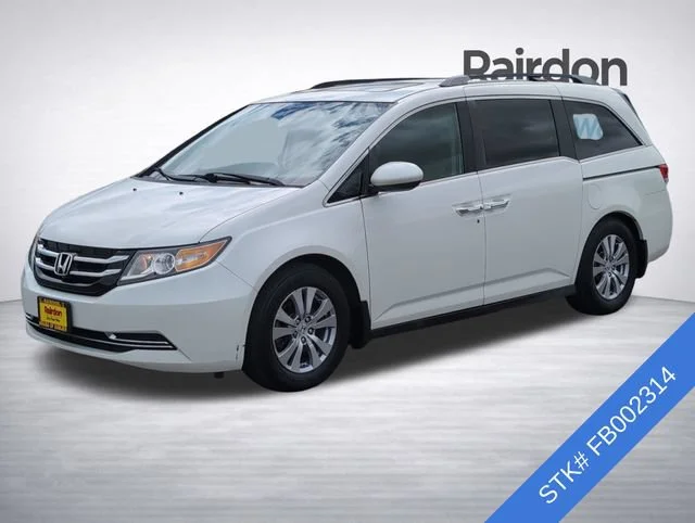 Used 2015 White Diamond Pearl Honda EX-L image 3