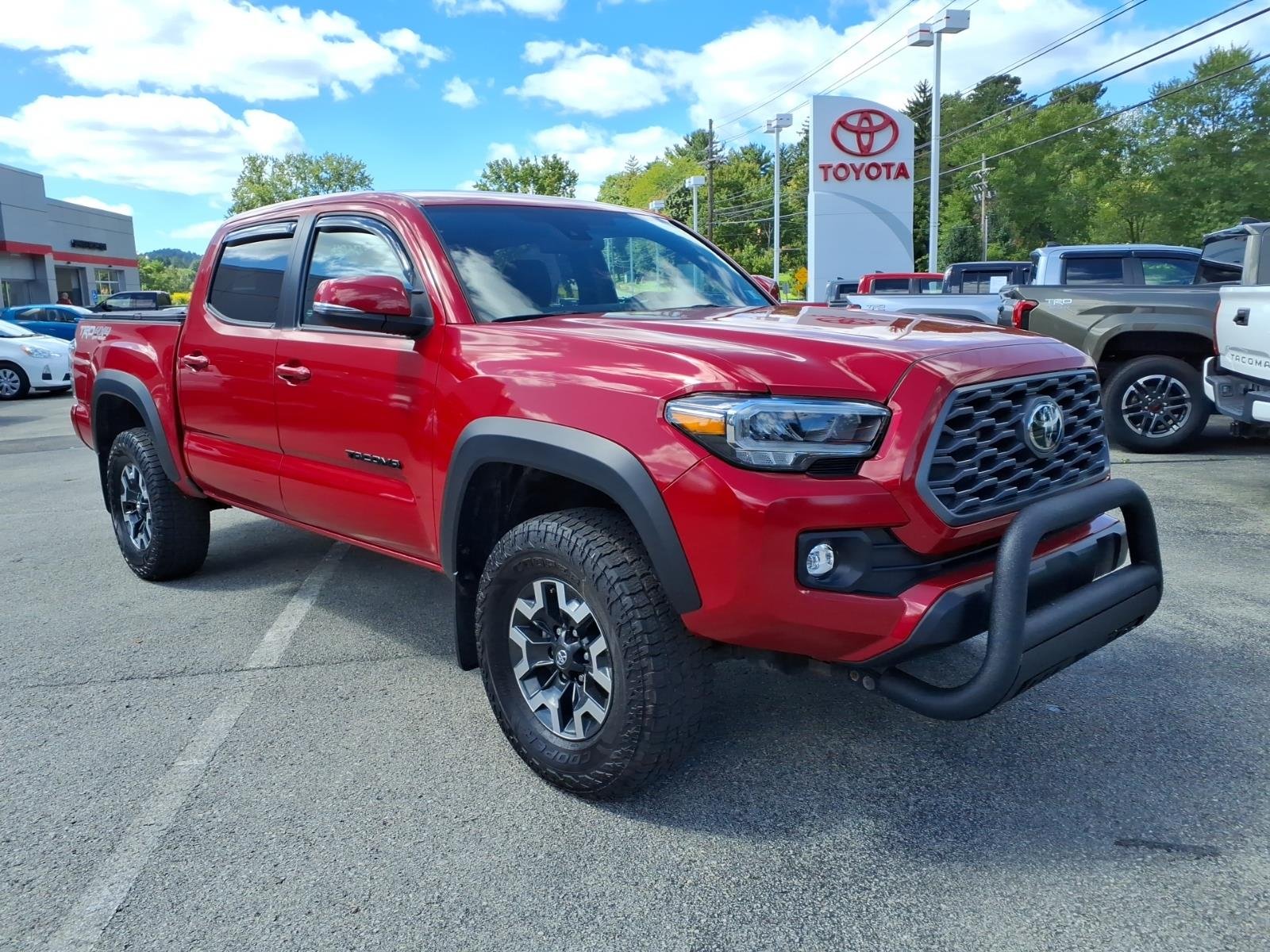 Used 2023 Barcelona Red Metallic Toyota TRD Off Road image 2