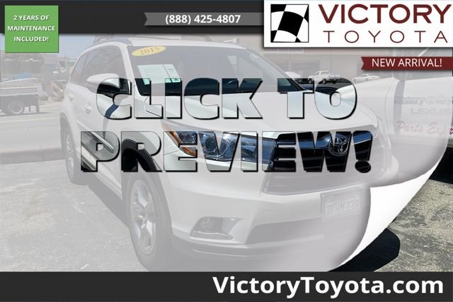 2015 Toyota Highlander Limited 4x4 V6's photo